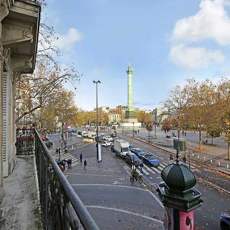 Luxury With Balcony - 4bd 8p - Marais Bastille Appartamento